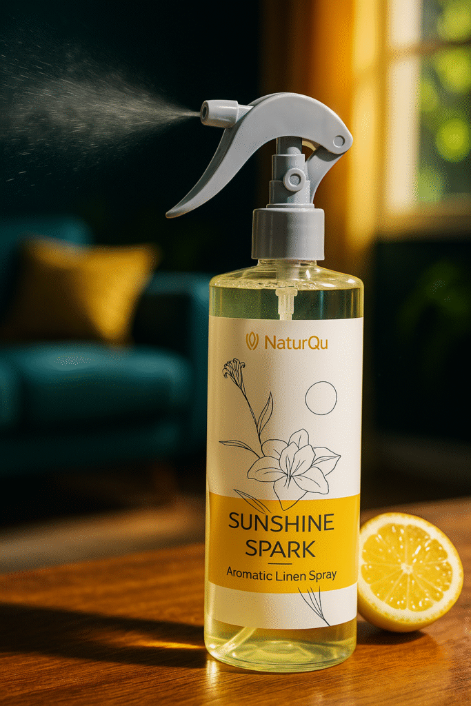 NATURQU Disinfectant Aromatic Linen Spray Sunshine Spark - 250ml